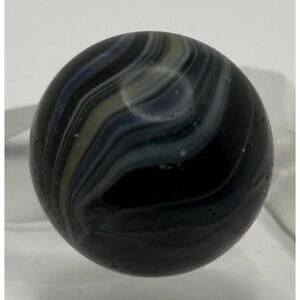 Ravenswood Novelty Works Vintage Pre-1970 Black and Blue Swirl